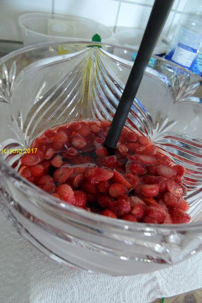 Erdbeeren in der Bow2le