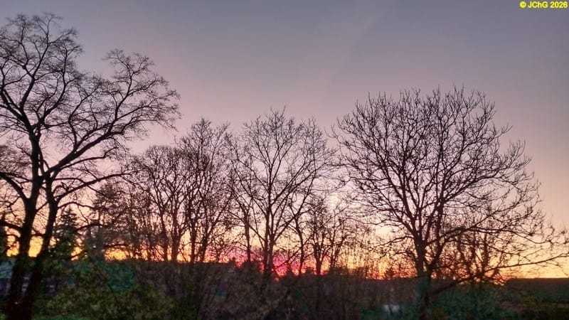 Sonnenuntergang März 2026